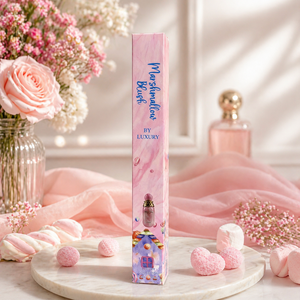 Pack of 24 Pieces - Marshmallow Blush Eau de Parfum 35ml - By Luxury