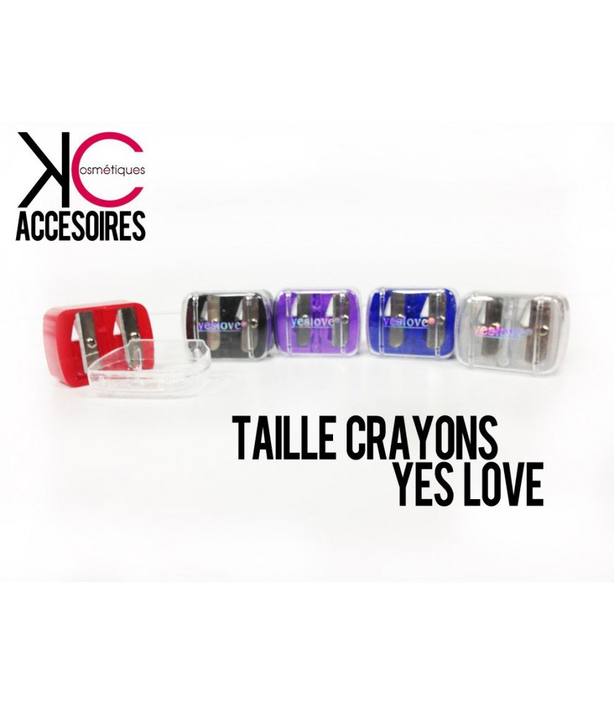 TAILLE CRAYONS + Reservoir Yes Love - ACCESSOIRES | Kcosmétique le grossiste cosmétique pas cher, maquillage et parfum discount n°1 en France
