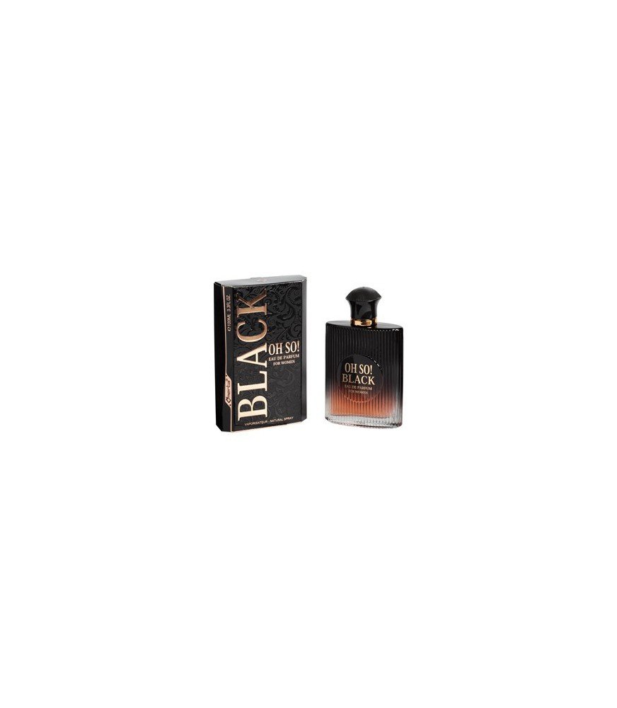 EAU DE PARFUM - OH SO! BLACK - OMERTA - Accueil | Kcosmétique le grossiste cosmétique pas cher, maquillage et parfum discount n°1 en France