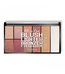 PALETTE D'DONNA  ALL IN ONE / A - Kcosmétique Grossiste Maquillage