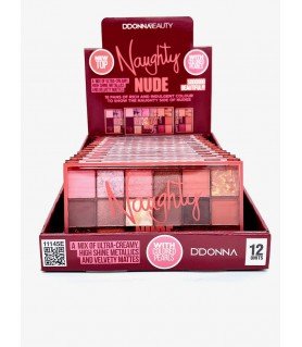 PALETTE NAUGHTY D'DONNA 11145E - Accueil | Kcosmétique le grossiste cosmétique pas cher, maquillage et parfum discount n°1 en France
