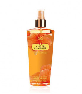 BRUME AQC FRAGRANCES AMBER GLAMOUR 250ML - Kcosmétique Grossiste Maquillage