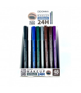 CRAYONS LINER SMOKEY COULEURS D'DONNA 11226 - Kcosmétique Grossiste Maquillage