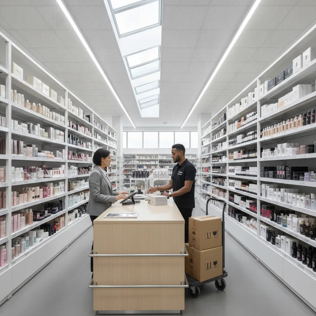 Grossiste cosmétique Lyon Bron, retrait sur place 2026