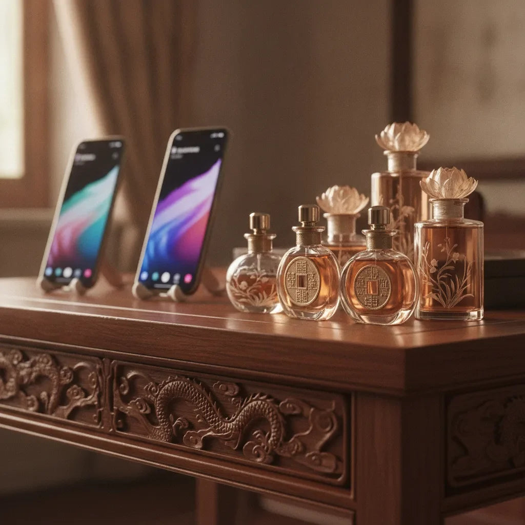 Revendre parfum oriental sur TikTok et Instagram