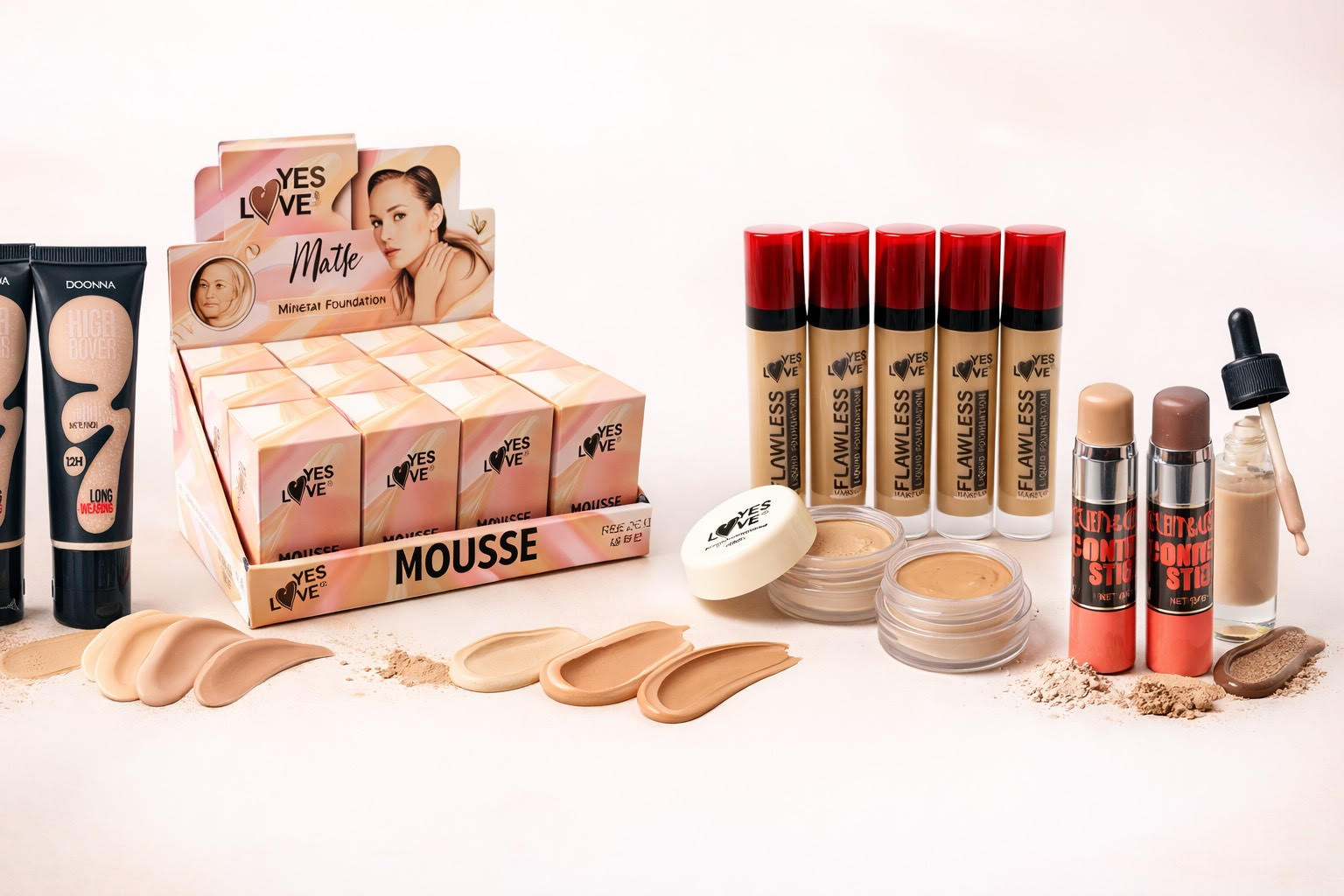 FOND DE TEINT ET BB CREMES