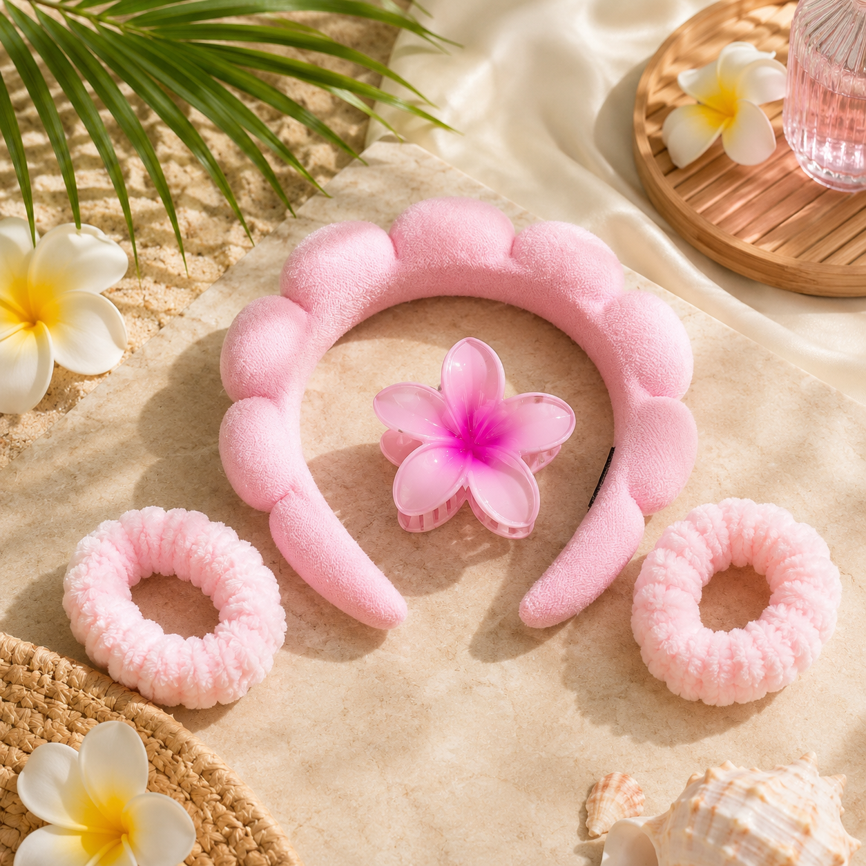 Lot de 12 Pièces - Accessoires Cheveux - Beauté Cheveux – L’accessoire indispensable de l’été !