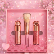 Set of 6 - Sublime Set Gloss liquid gloss & Liquid Blush - Kevin & Coco
