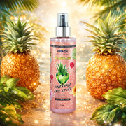 Pack of 6 - Prady Pineapple & Stuff Shimmer Mist for Body and Hair 250ML
