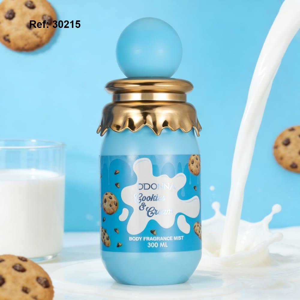 Lot de 6 Pièces - Brume Gourmande Cookies & Cream 300ml - D'Donna