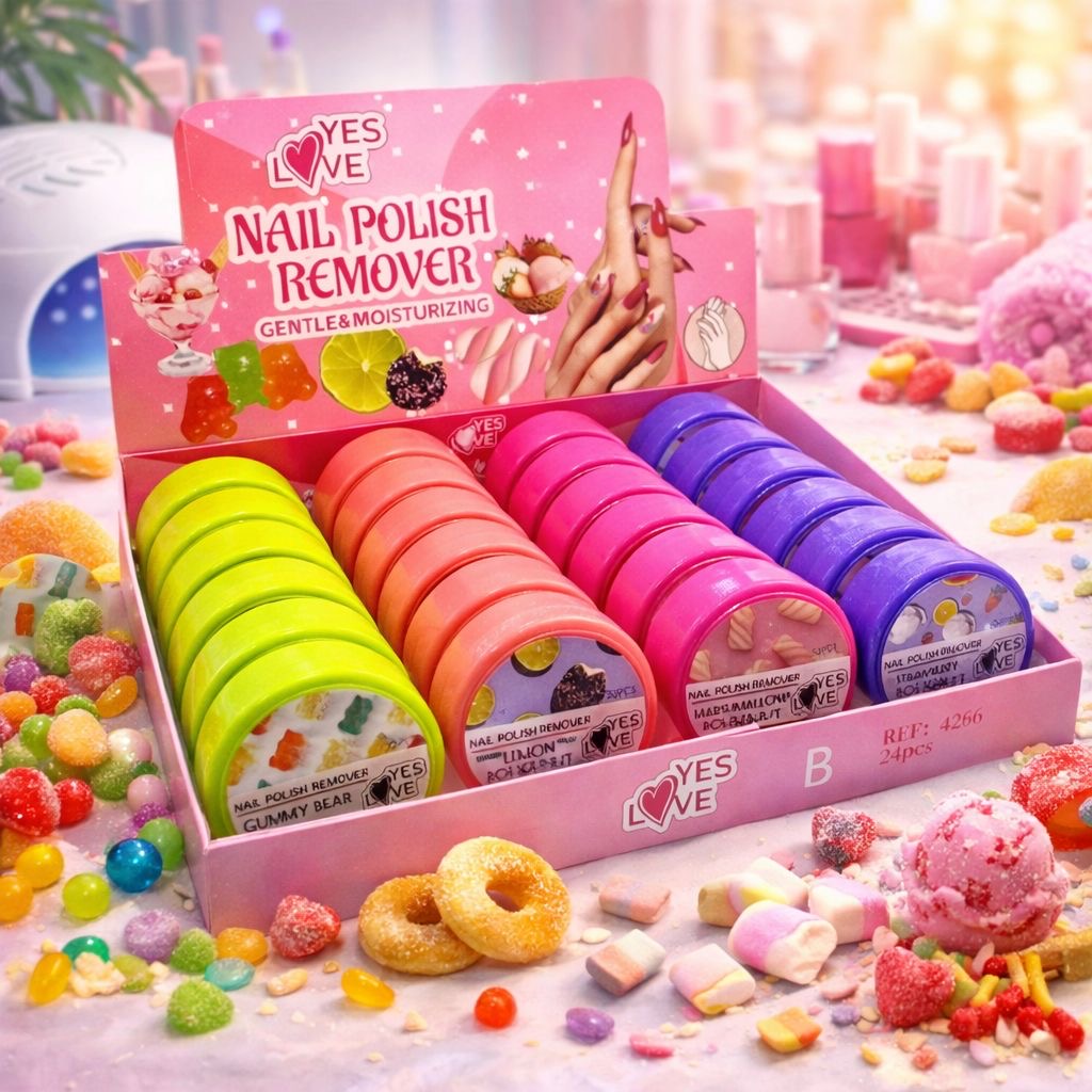 Lot de 24 Pièces - 32 Lingettes Dissolvantes Gourmandes - Yes Love