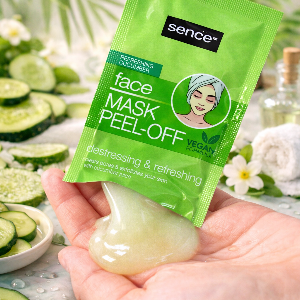 Lot de 24 Pièces - 5 Masque Peel Off Anti-Stress et Rafraichissant - Sence