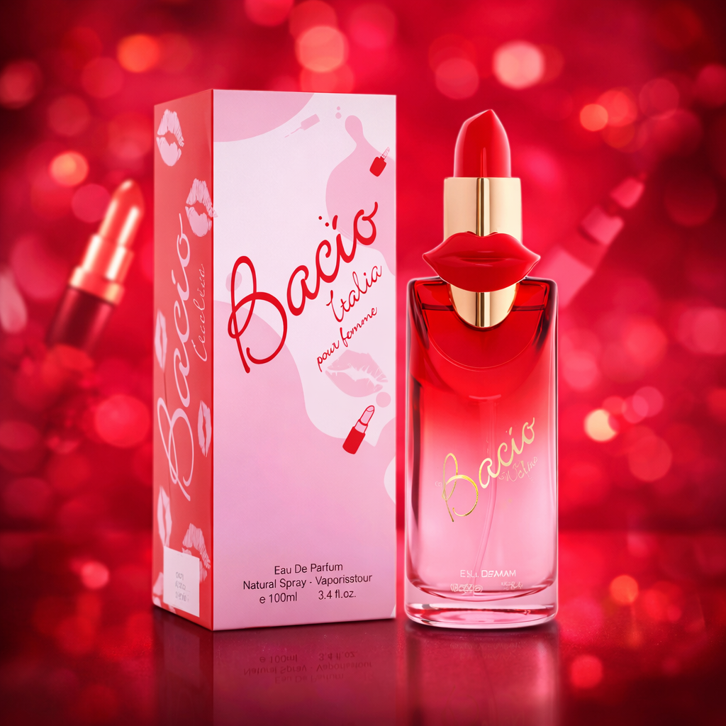 Set of 6 - Bacio Italia Perfume for Women 100ml - Couture Fragrance