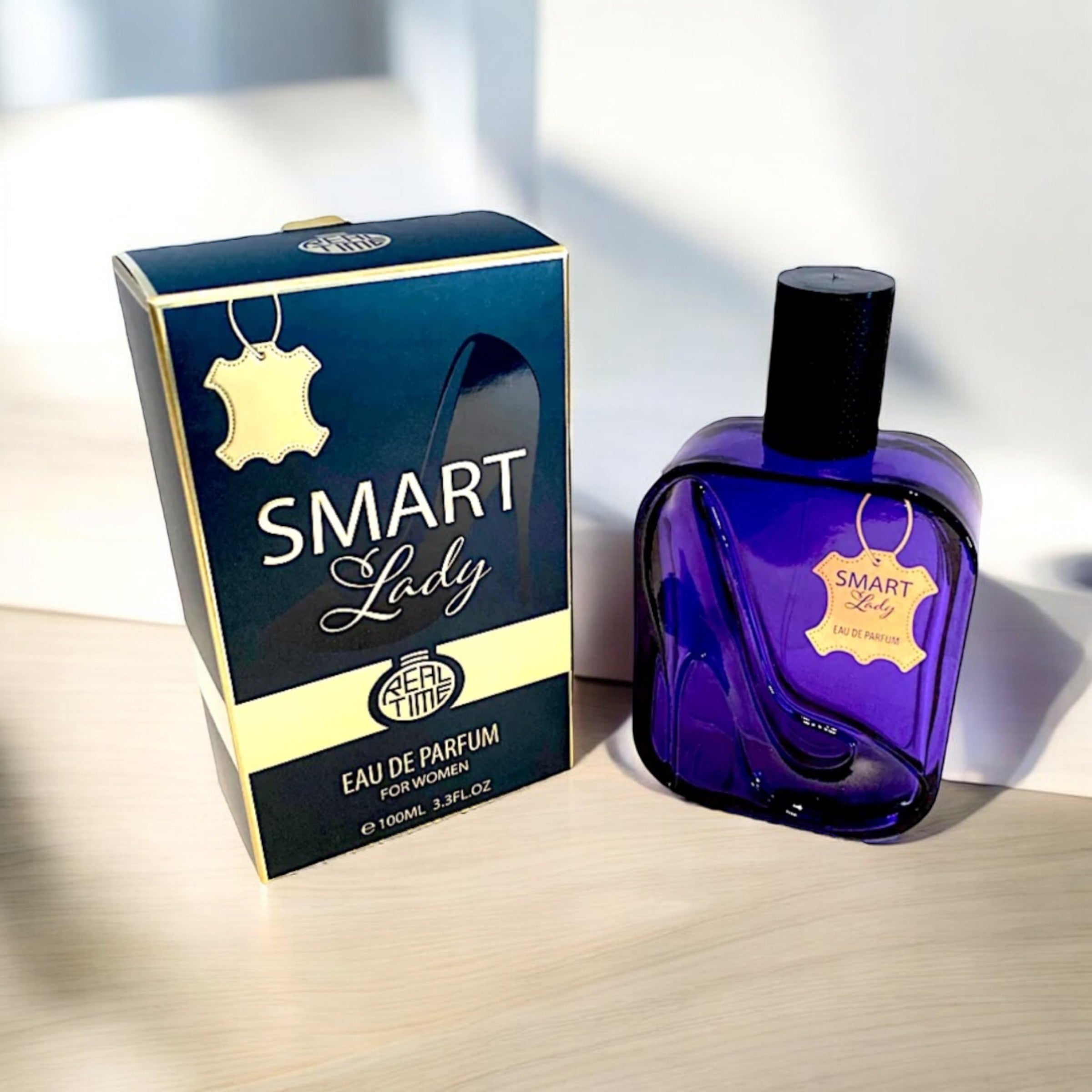 Lot de 6 pièces - Eau de parfum Smart lady 100 ml pour femme - Real Time