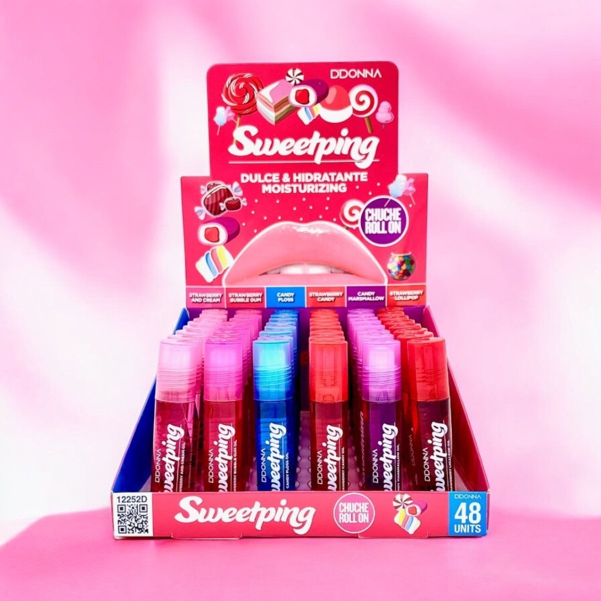 Gloss roll on sweetping d'donna candy