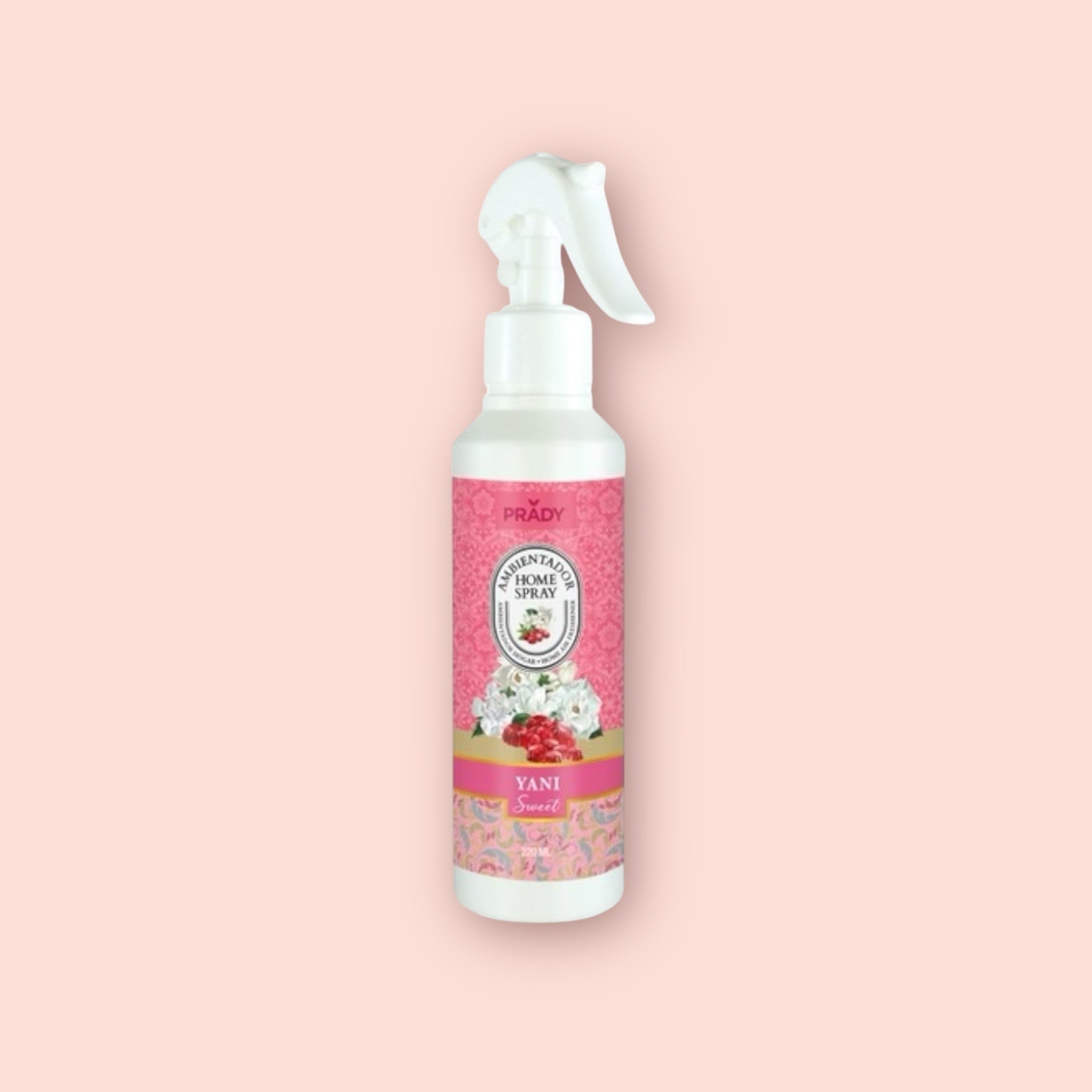 Lot de 6 - Spray d'ambiance maison et tissu yani sweet 220ML - Prady