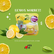 Lot de 24 - Masque hydratant pour les lèvres citron yes love