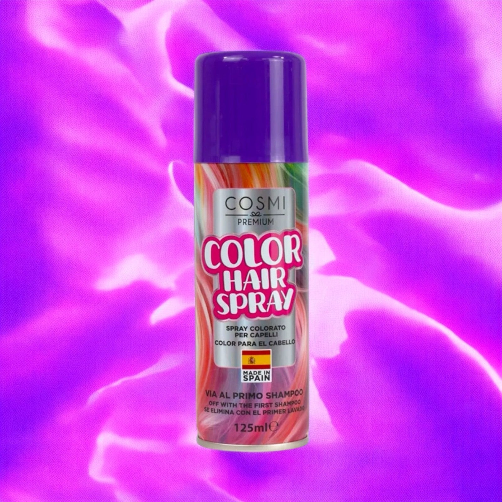 Hair color spray purple from cosmi milano
