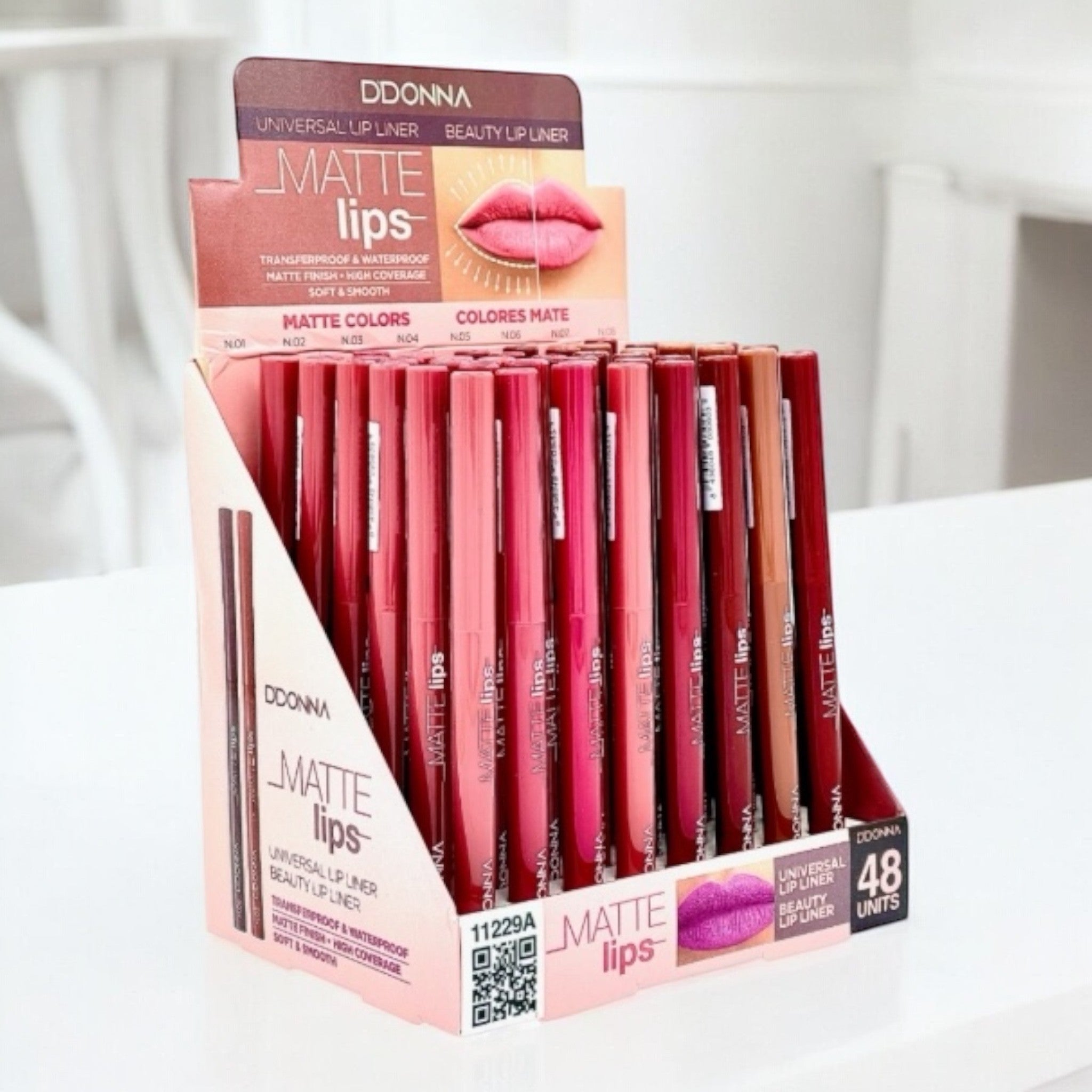 Matte lip contour - Automatic lip pencil 11229A