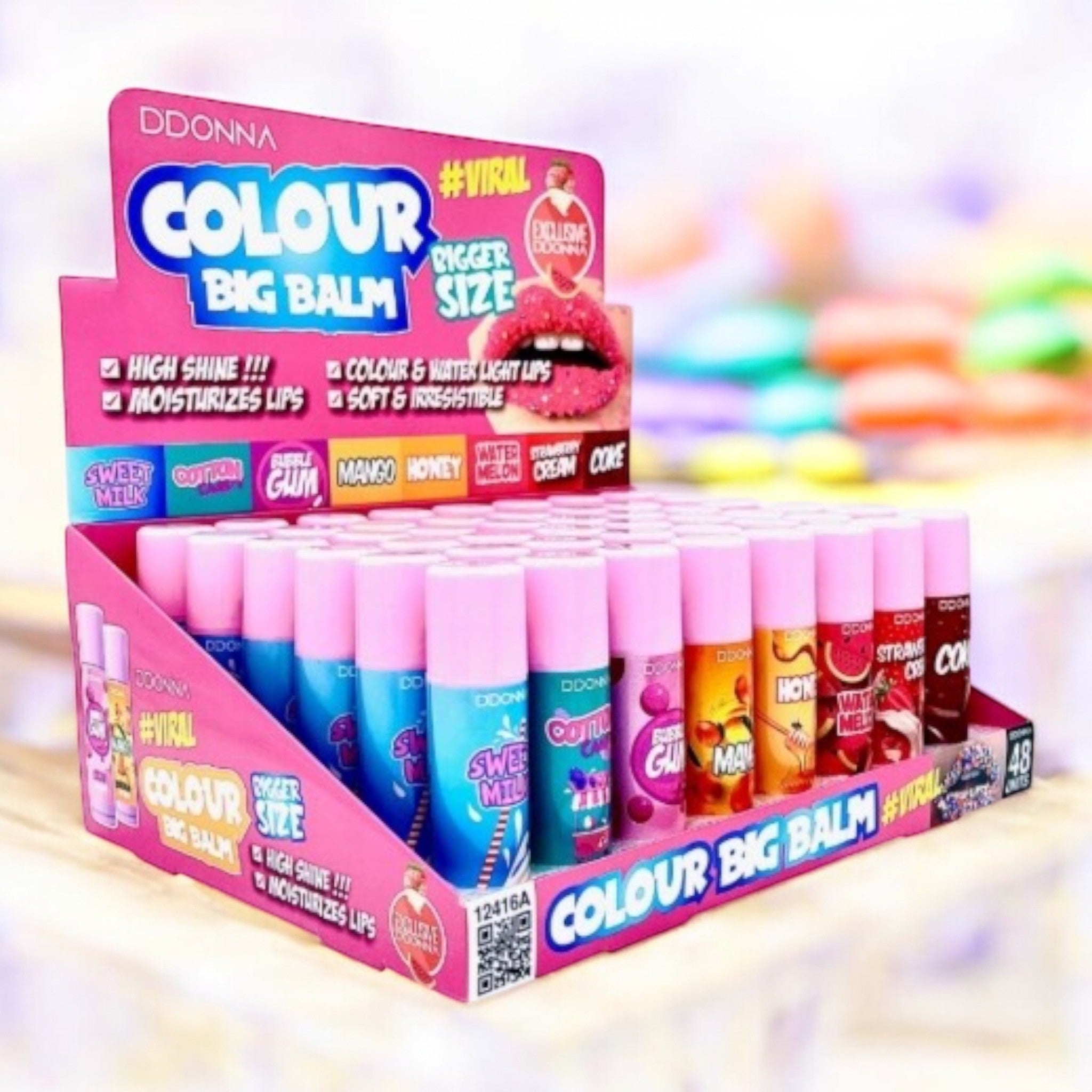 Big balm baume a levres "colour" d'donna 12416A