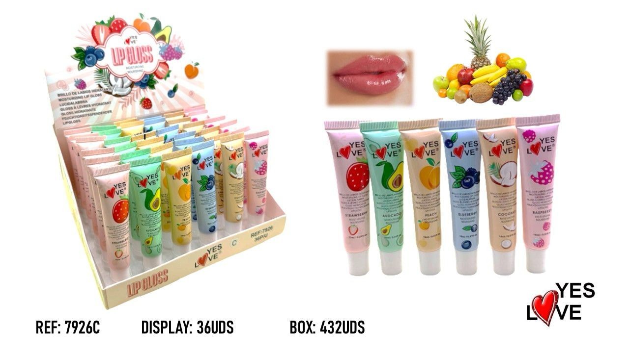 Lip gloss yes love fruity 7926 c