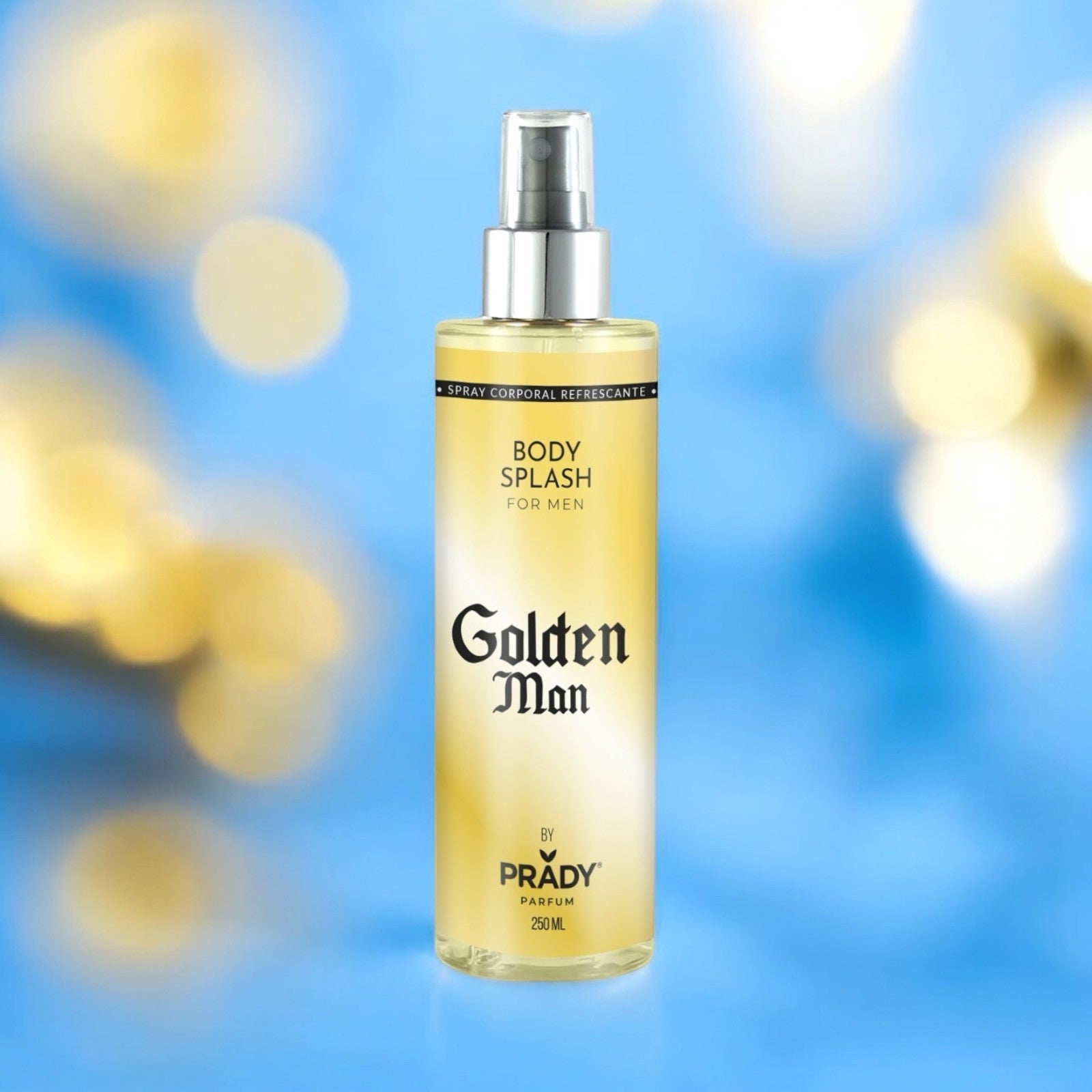 Lot de 6 - Brume corps et cheveux golden man 250ml - Prady