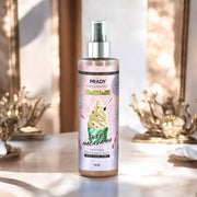 Lot de 6 brume scintillante corps et cheveux sweet macadamia 250ML - Prady