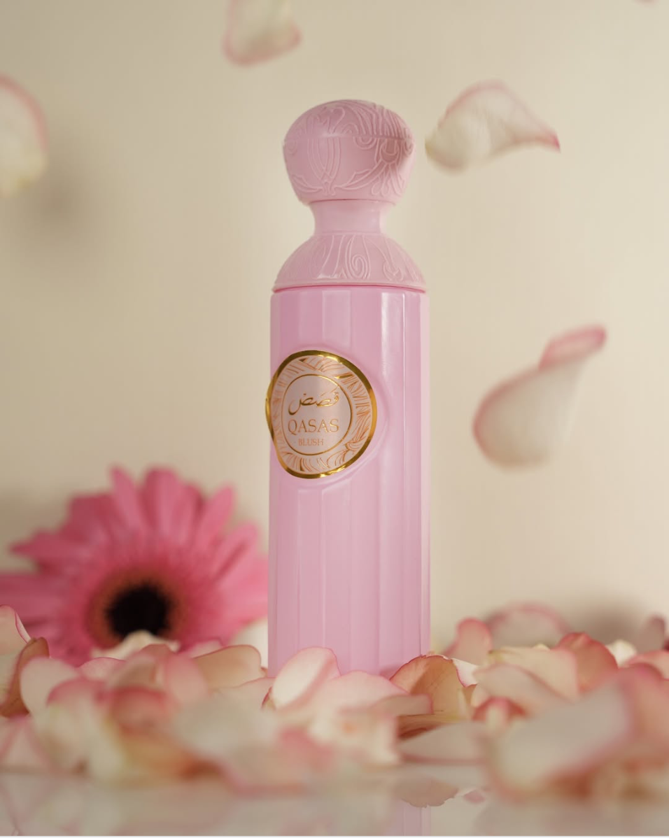 Lot de 6 Pièces - Eau de Parfum Qasas Blush 100ML Femme - Manasik