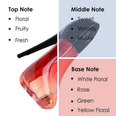 Chic girl red shoes box 100ML