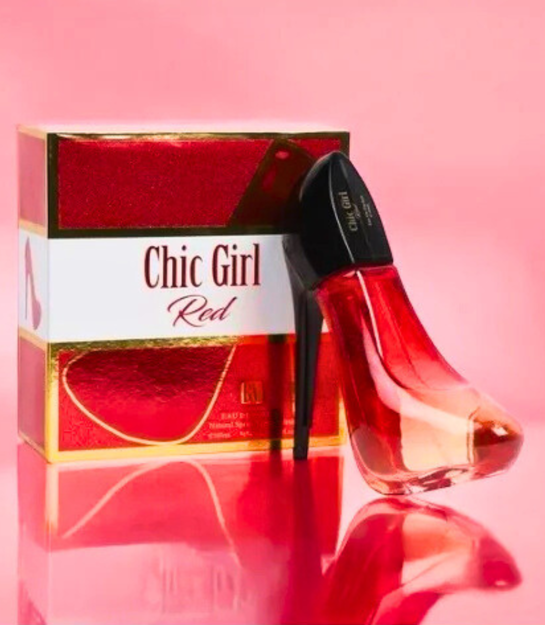 Chic girl red shoes box 100ML