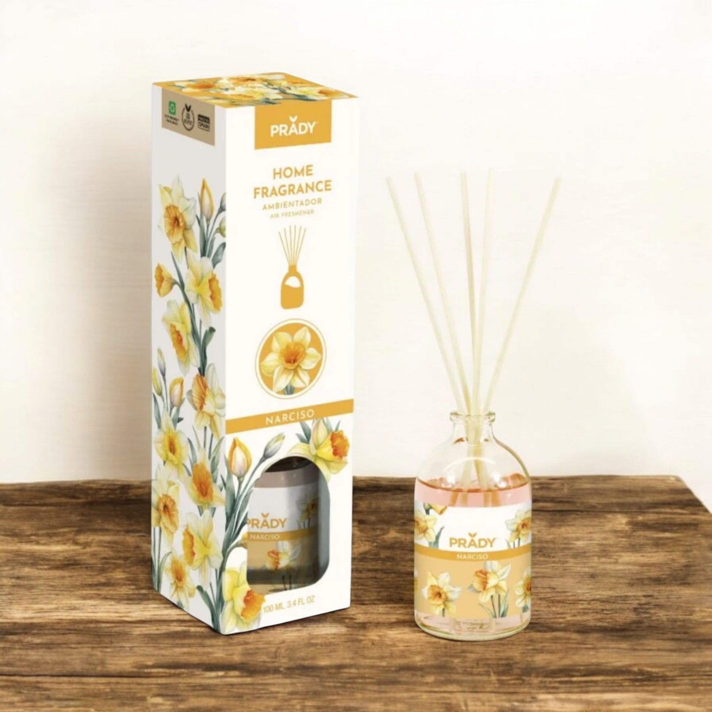 Lot de 6 mikado narciso 100ML - Prady