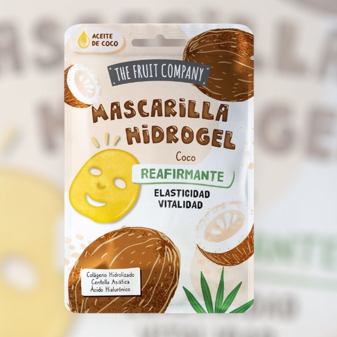 Lot de 24 masque hydrogel coco - The fruit company