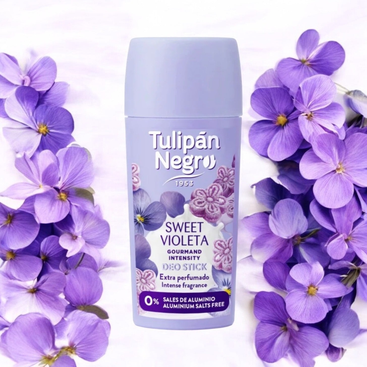 6-Piece Set - XL Violet Deodorant Stick 60ml - Tulipan Negro
