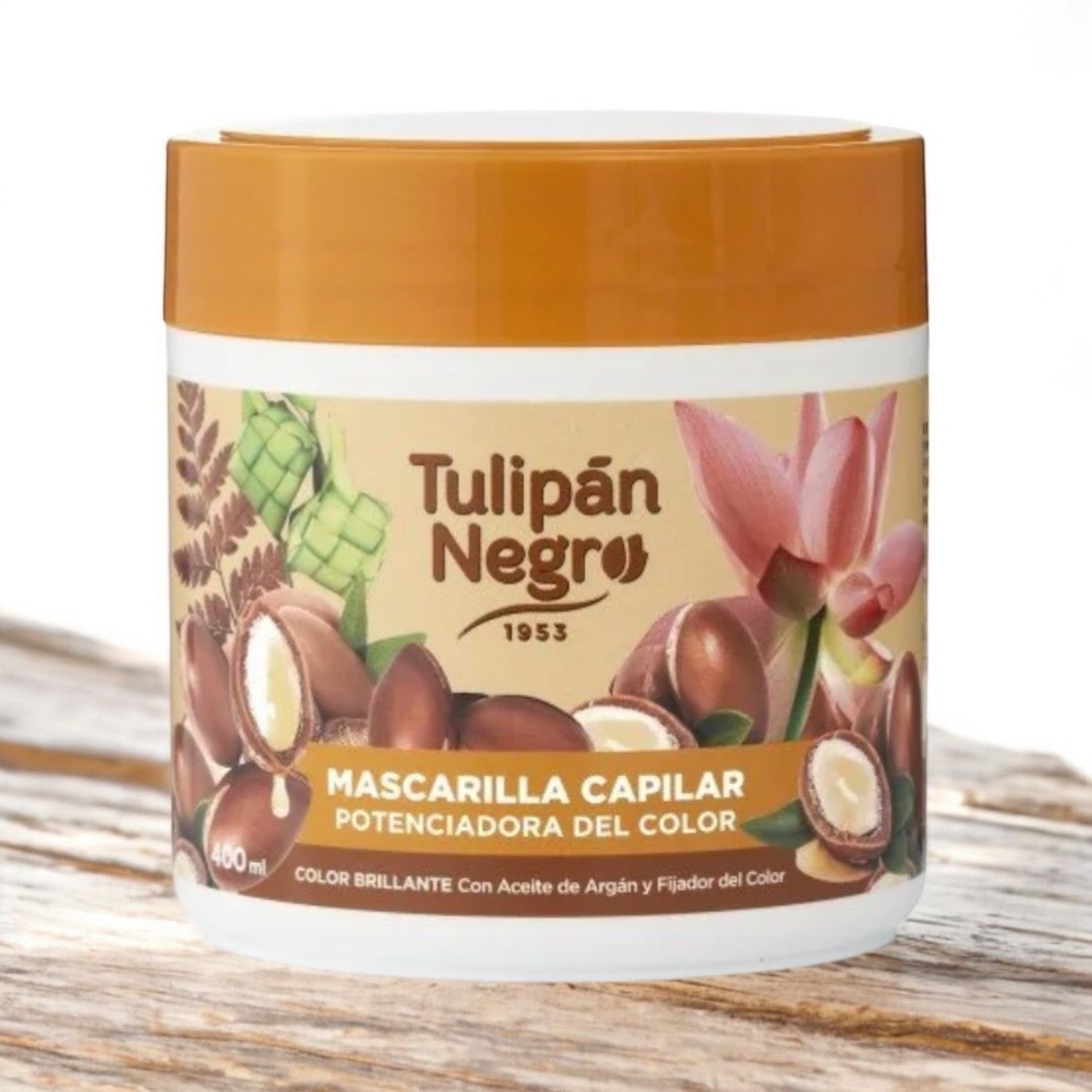 Masque capillaire tulipan negro couleur intense