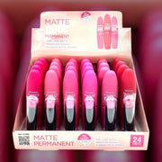 Rouge à lèvres cool matte permanent d'donna 12104 b