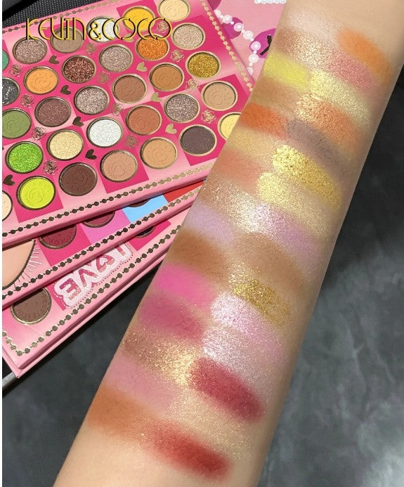 Set of 6 Pieces - 3-in-1 Meangirls Palette 97 Colors - KC233730 - Kevin & Coco
