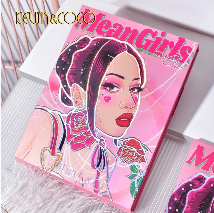 Set of 6 Pieces - 3-in-1 Meangirls Palette 97 Colors - KC233730 - Kevin & Coco