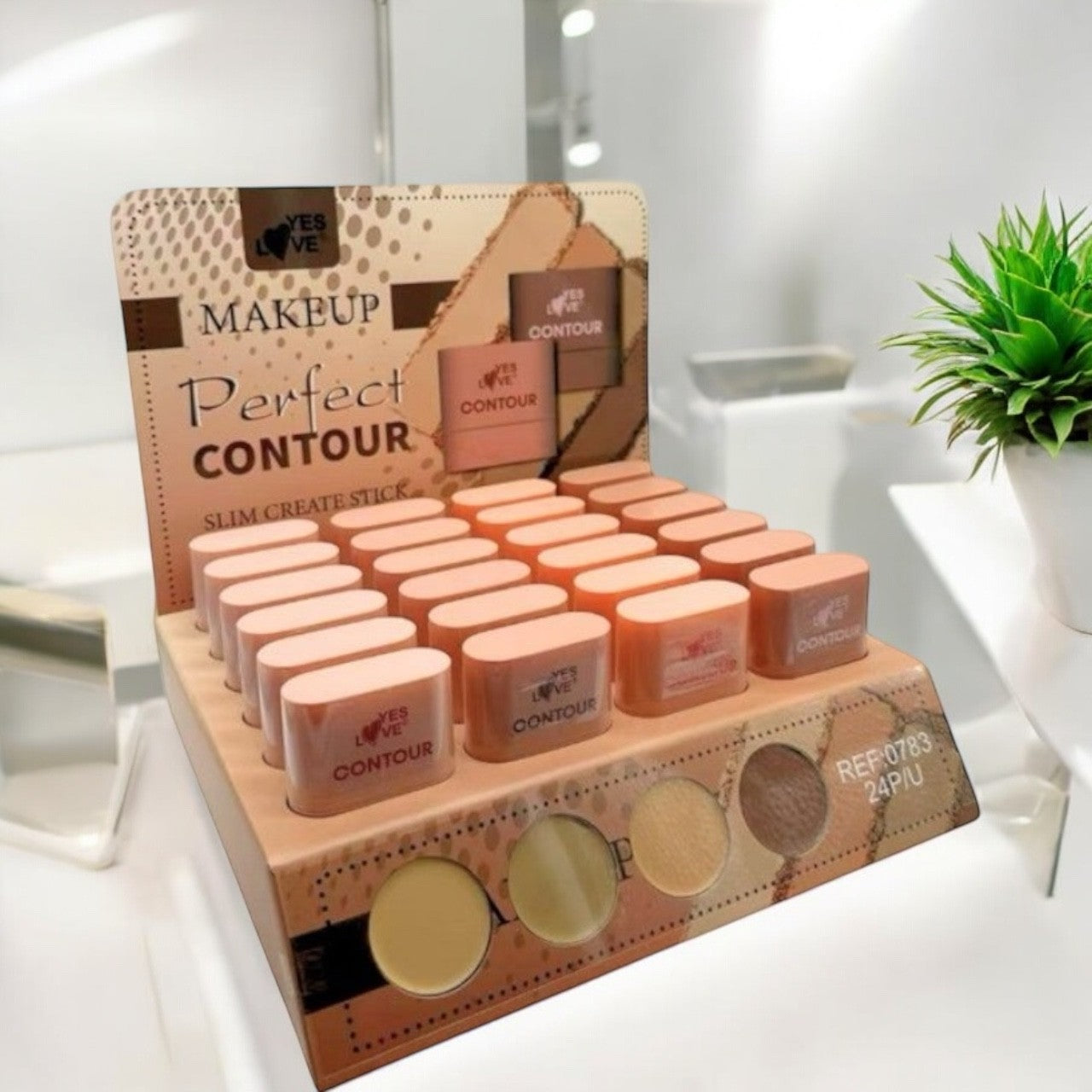 Lot de 24 perfect contour stick - Yes love 0783