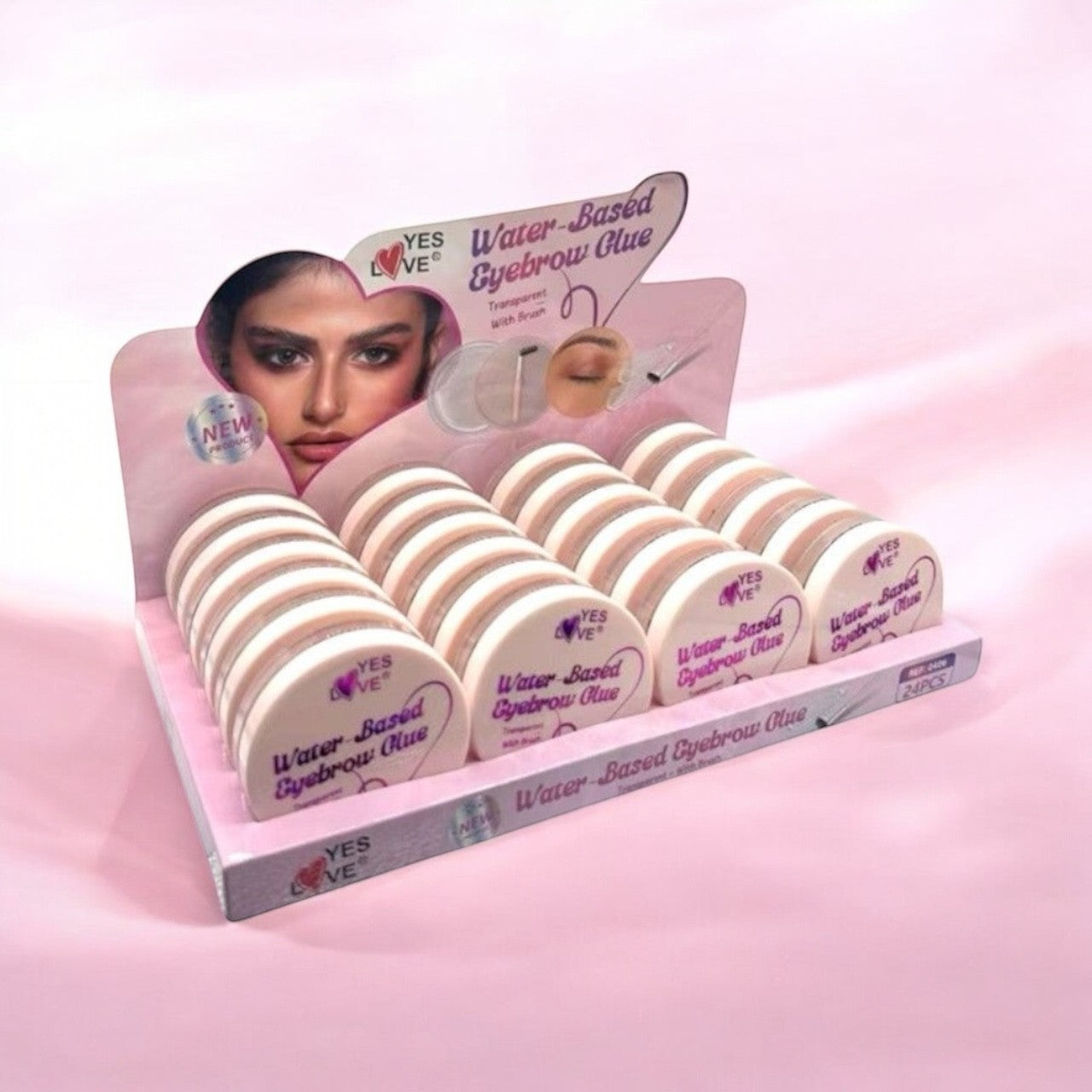 Pack of 24 - Eyebrow Perfection Glue - 0406 - Yes Love