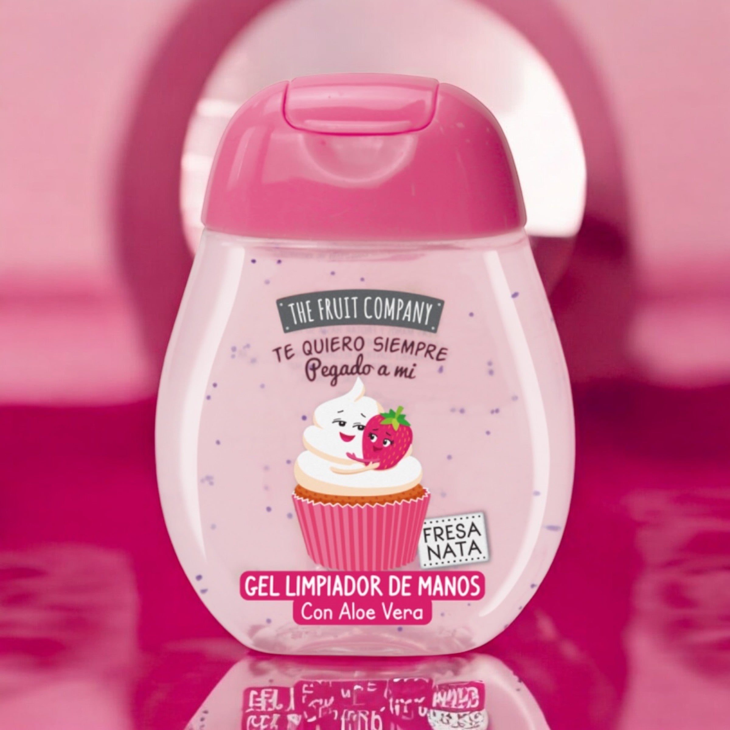 Pack of 14 - Strawberry Whipped Cream Hand Sanitizer Gel - The Fruit Company