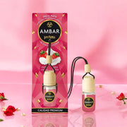Pack of 14 Ambar strawberry whipped cream car air fresheners