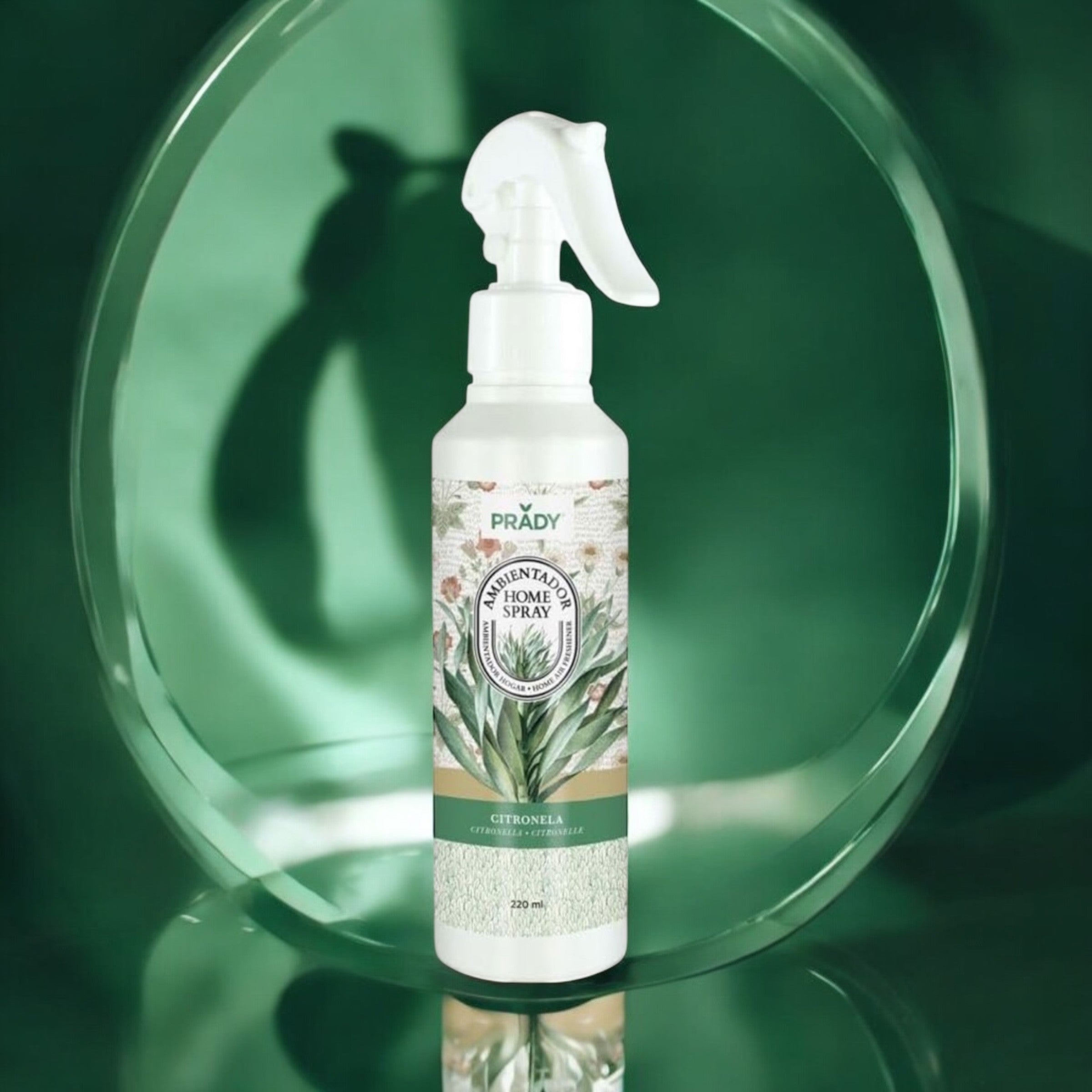 Spray ambiance maison et tissu a la citronelle de chez prady 220ML
