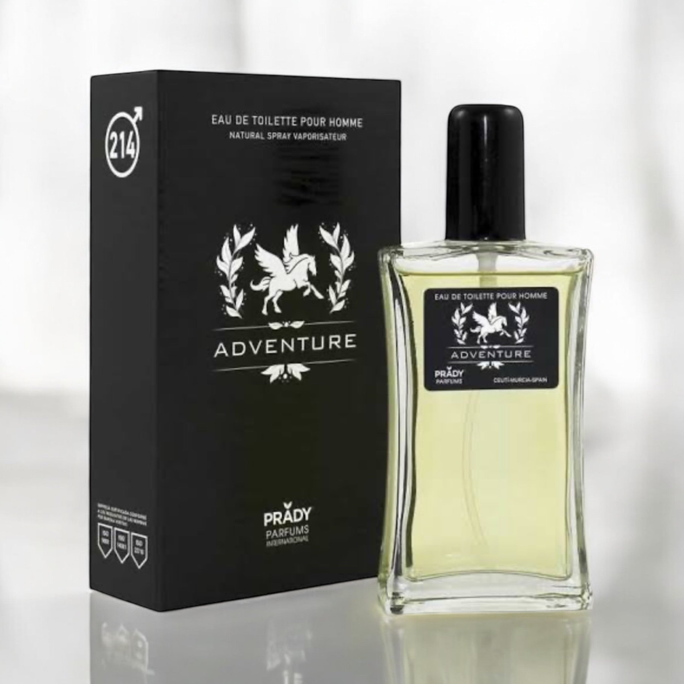 Lot de 6 - Eau de parfum adventure 100ml - Prady