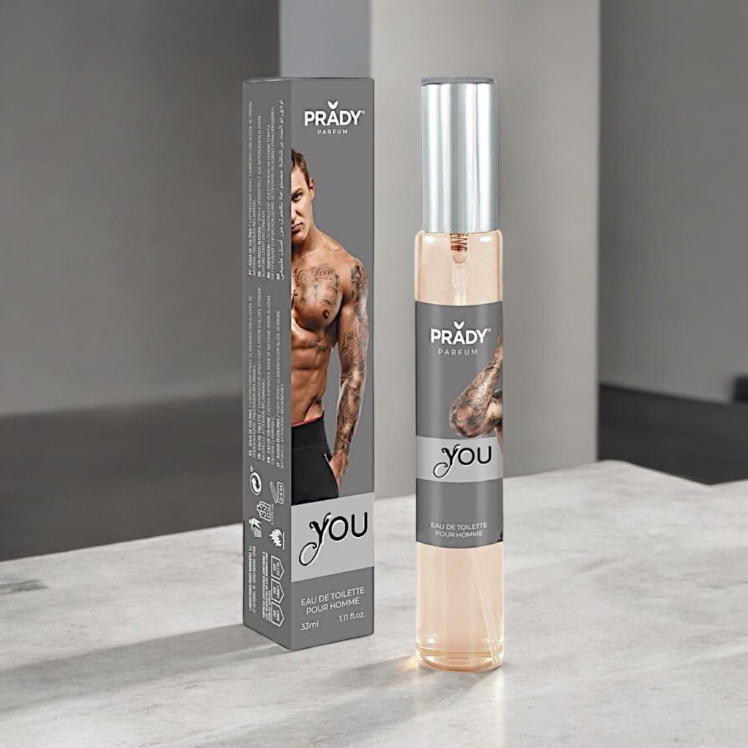 Eau de toilette you pour homme 33ML de chez prady