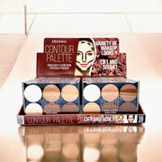 Lot de 16 palette conturing - D'donna 13229A