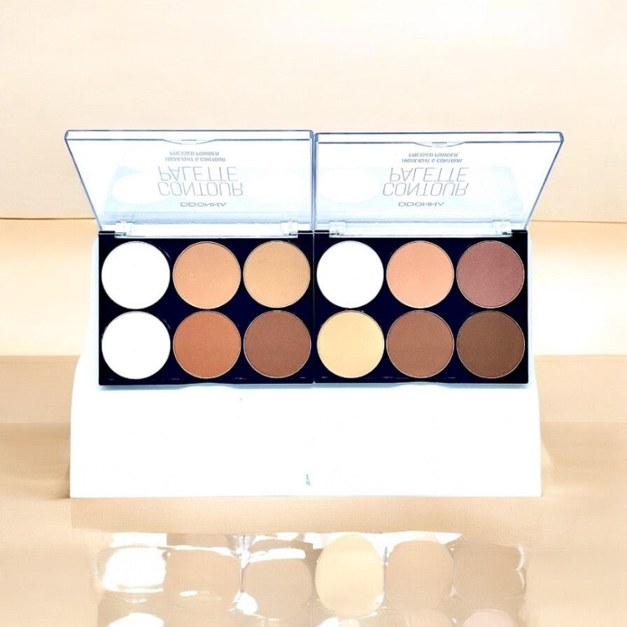 Lot de 16 palette conturing - D'donna 13229A