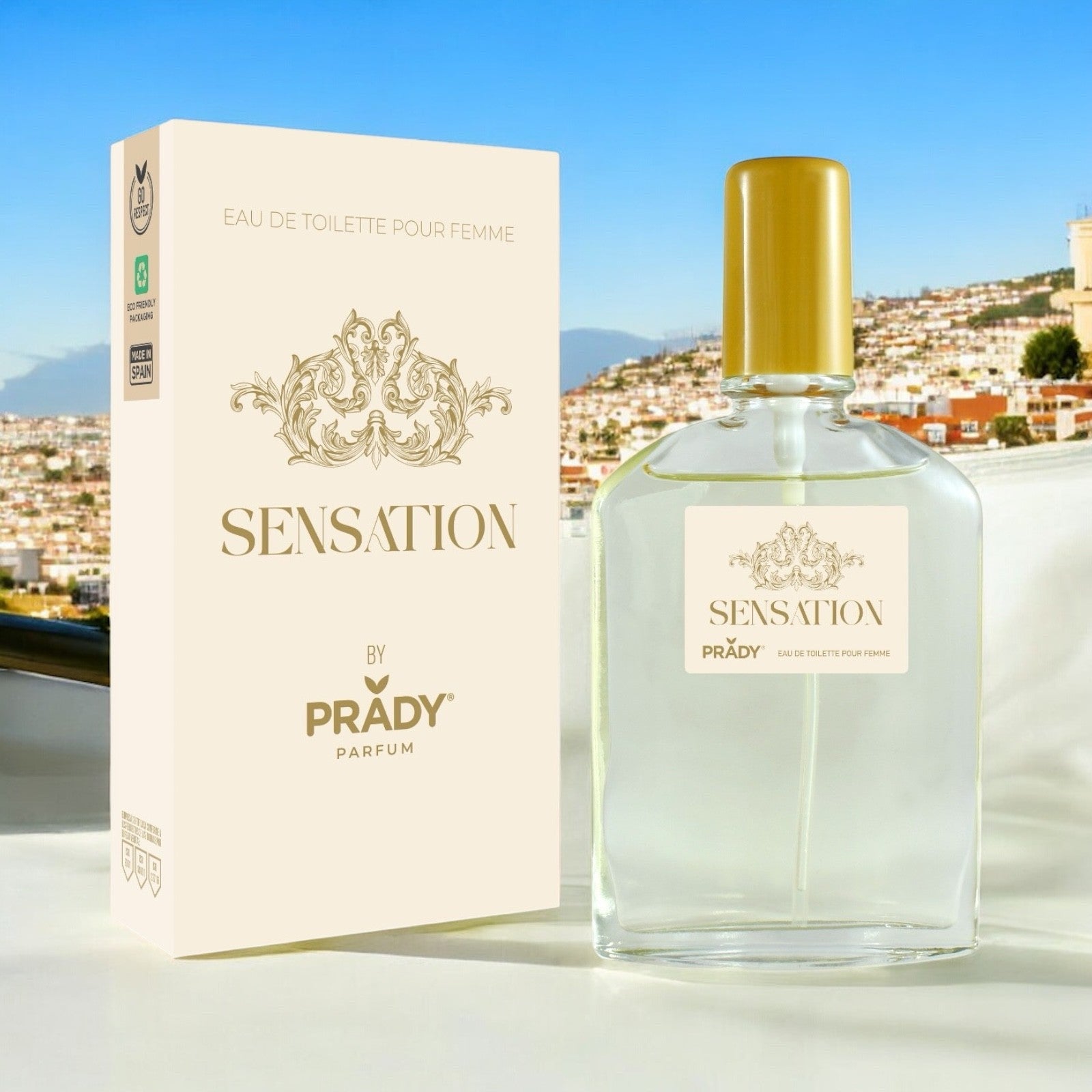 Lot de 6 - Parfum sensation 90ml - Prady
