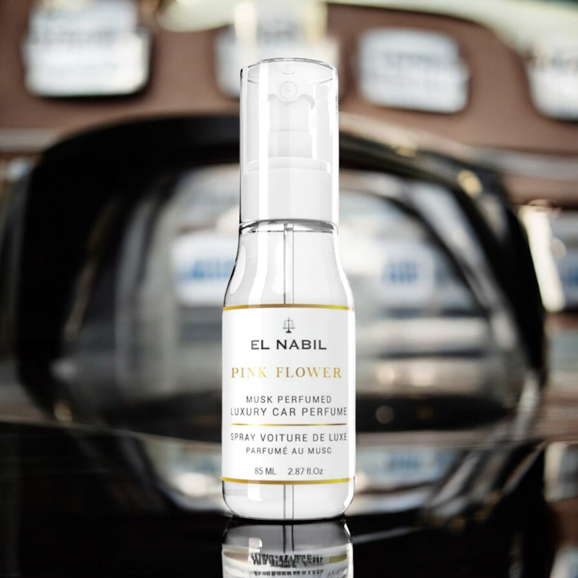 Musc pink flower spray voiture 85 ml – el nabil