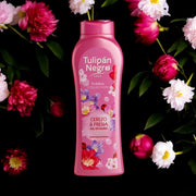 Lot de 6 Pièces - Gel douche Cerisier & Freesia 650ml - Tulipan negro
