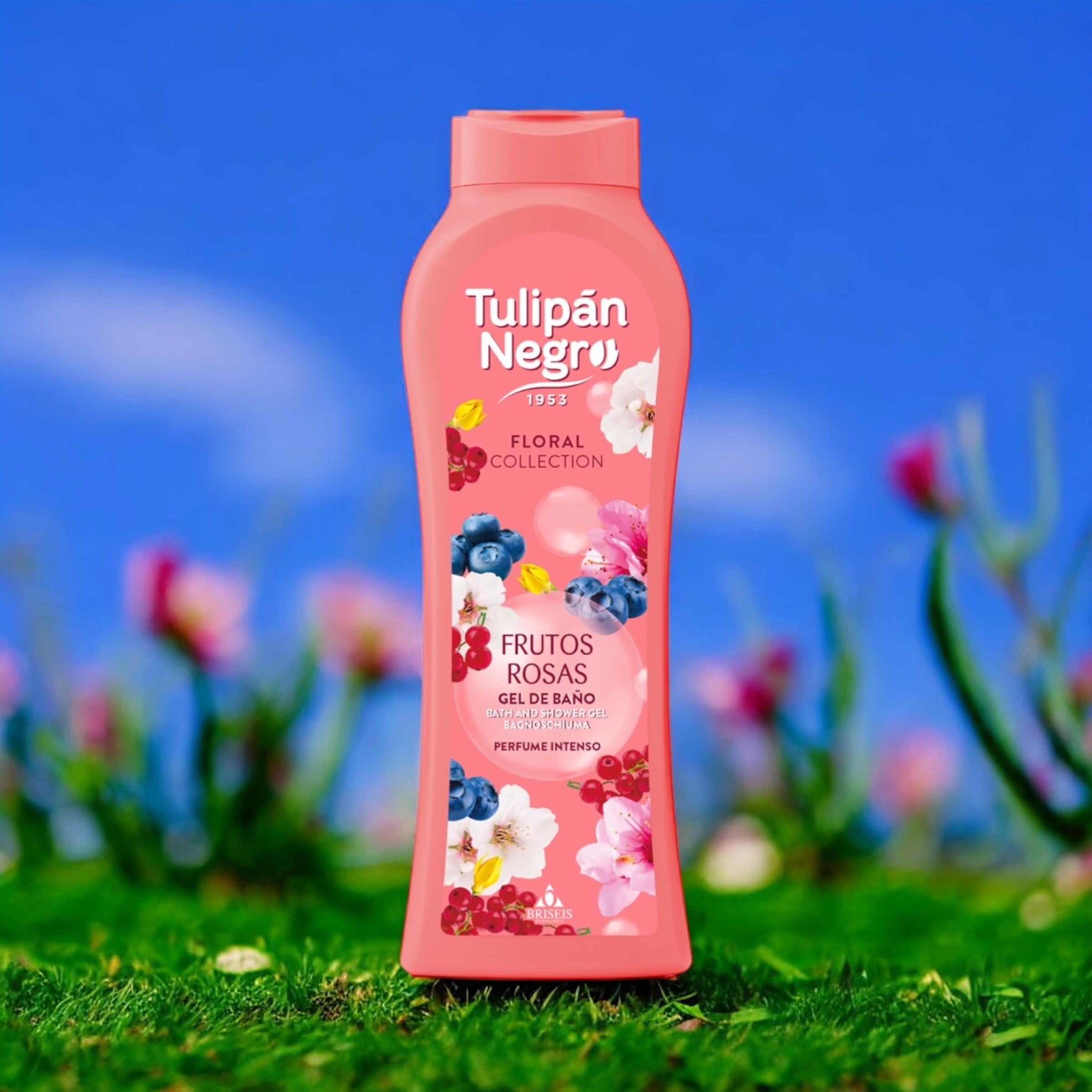 Lot de 6 - Gel douche baies roses 650ml - Tulipan negro